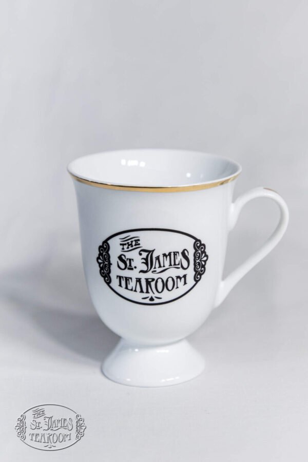 Online tea shop gifts for tea lovers st james tearoom branded tea mug
