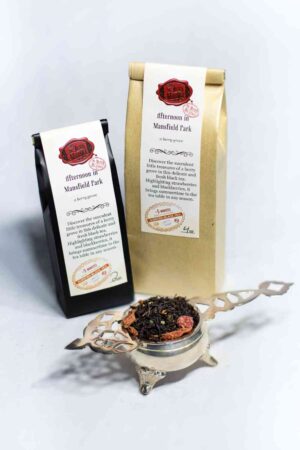 Online Tea Shop Loose Leaf Black Tea - Afternoon in Mansfield Park Bags and Leaves fruity strawberry blackberry