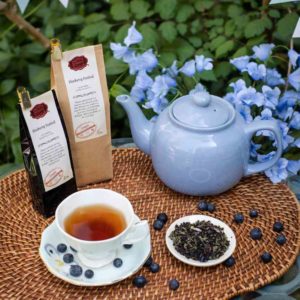 Online Tea Shop Loose Leaf Black Tea - Blueberry Festival in Teacup Fruity Iced Berry