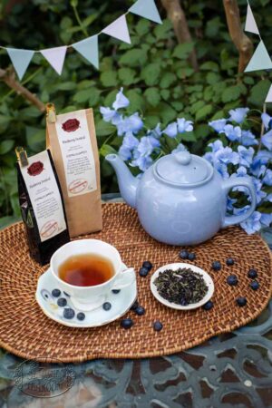 Online Tea Shop Loose Leaf Black Tea - Blueberry Festival in Teacup Fruity Iced Berry