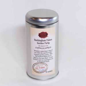 Online Tea Shop Loose Leaf Black Tea - Buckingham Palace Sachet Tin Floral Jasmine
