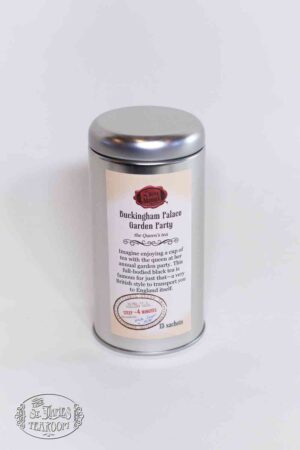 Online Tea Shop Loose Leaf Black Tea - Buckingham Palace Sachet Tin Floral Jasmine