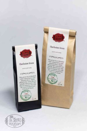 Online Tea Shop Loose Leaf Green Tea - Charleston Green Bags Nutty Fruity