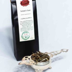 Online Tea Shop Loose Leaf Green Tea - Fortune's Favor Bags and Leaves Fruity Pear