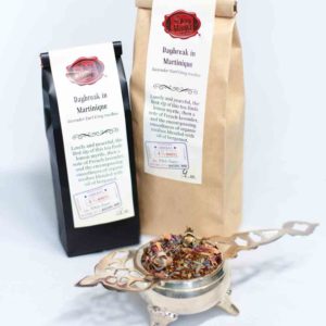 Online Tea Shop Caffeine Free Herbal Tea - Daybreak in Martinique Bags and Leaves Lemon Lavender Earl Grey Rooibos