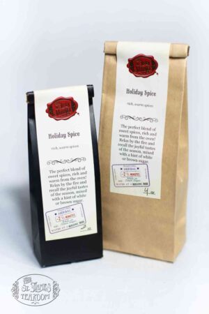 Online Tea Shop Caffeine Free Herbal Tea - Holiday Spice Bags Sweet Winter