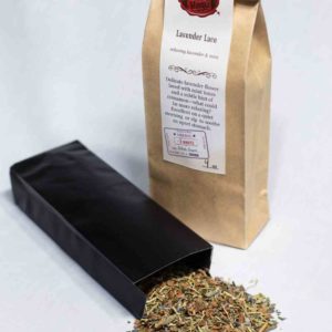 Online Tea Shop Caffeine Free Herbal Tea - Lavender Lace Leaves in Bag Mint Sleepytime Nighttime Upset Stomach