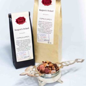 Online Tea Shop Caffeine Free Herbal Tea - Margaret's Orchard Bags and Leaves Strawberry Blackberry Raspberry Summer Tisane