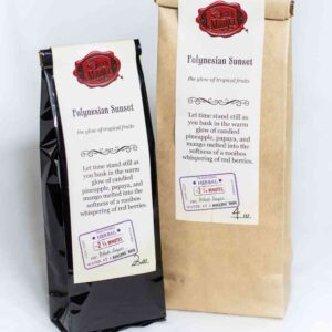 Online Tea Shop Caffeine Free Herbal Tea - Polynesian Sunset Bags Pineapple Berry Rooibos