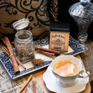 Online Tea Shop Caffeine Free Herbal Tea - Spice Caravan in Teacup Cinnamon Spice Ginger Upset Stomach