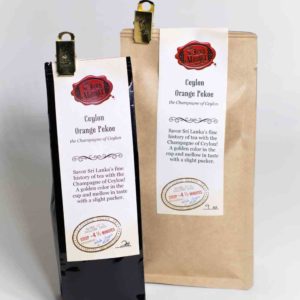 Online Tea Shop Loose Leaf Black Tea - Ceylon Orange Pekoe Bags Mellow Pucker India Breakfast