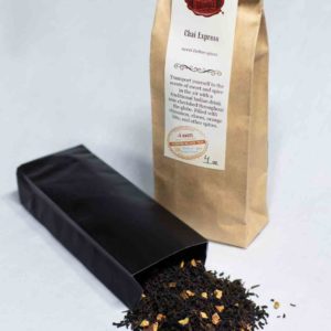 Online Tea Shop Loose Leaf Black Tea - Chai Express Leaves in Bag Spice Fall Autumn
