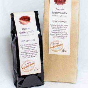 Online Tea Shop Loose Leaf Black Tea - Chocolate Raspberry Truffle Bags Sweet Dessert