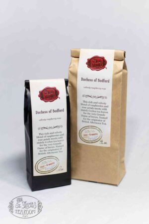 Online Tea Shop Loose Leaf Black Tea - Duchess of Bedford Bags Raspberry Rose Ceylon