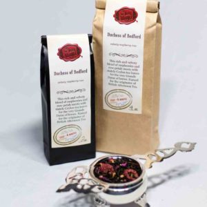 Online Tea Shop Loose Leaf Black Tea - Duchess of Bedford Bags and Leaves Raspberry Rose Ceylon