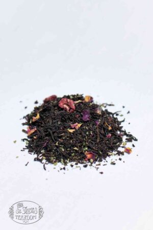 Online Tea Shop Loose Leaf Black Tea - Duchess of Bedford Leaves Raspberry Rose Ceylon