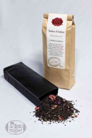 Online Tea Shop Loose Leaf Black Tea - Duchess of Bedford Leaves in Bag Raspberry Rose Ceylon