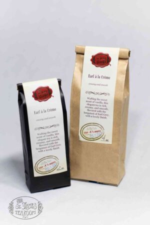 Online Tea Shop Loose Leaf Black Tea - Earl a la Creme Bags Smooth Creamy Vanilla Earl Grey