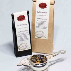 Online Tea Shop Loose Leaf Black Tea - Earl of Grantham Bags and Leaves Chocolate Rose Earl Grey