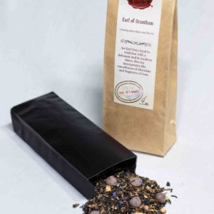 Online Tea Shop Loose Leaf Black Tea - Earl of Grantham Leaves in Bag Chocolate Rose Earl Grey