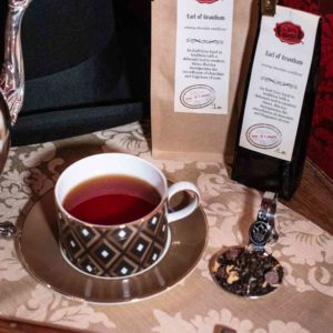 Online Tea Shop Loose Leaf Black Tea - Earl of Grantham in Teacup Chocolate Rose Earl Grey