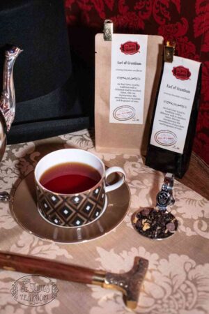 Online Tea Shop Loose Leaf Black Tea - Earl of Grantham in Teacup Chocolate Rose Earl Grey