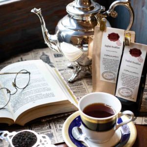 Online Tea Shop Loose Leaf Black Tea - English Breakfast in Teacup Hearty Traditional