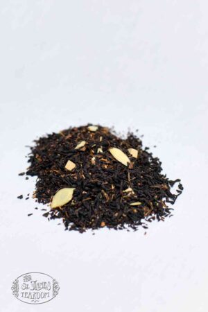 Online Tea Shop Loose Leaf Black Tea - Eye of the Tiger Leaves Butterscotch Almond Rum