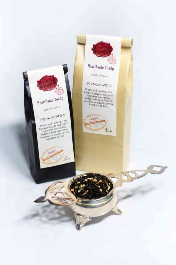 Online Tea Shop Loose Leaf Black Tea - Hearthside Toddy Bags and Leaves Maple Spice