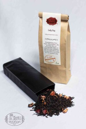 Online Tea Shop Loose Leaf Black Tea - Lady Day Leaves in Bag Pomegranate Iced