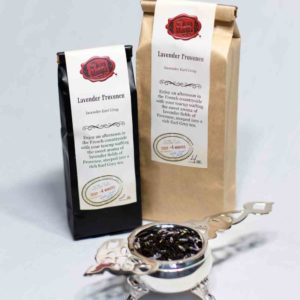 Online Tea Shop Loose Leaf Black Tea - Lavender Provence Bags and Leaves Earl Grey