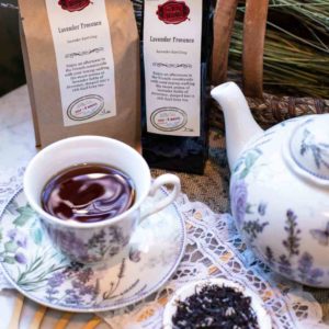 Online Tea Shop Loose Leaf Black Tea - Lavender Provence in Teacup Earl Grey