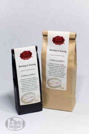 Online Tea Shop Loose Leaf Black Tea - Morning in Giverny Bags Breakfast Ceylon Honey