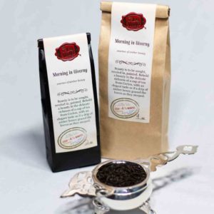 Online Tea Shop Loose Leaf Black Tea - Morning in Giverny Bags and Leaves Breakfast Ceylon Honey