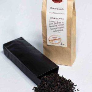 Online Tea Shop Loose Leaf Black Tea - Picasso's Soiree Leaves in Bag Sweet Caramel Dessert