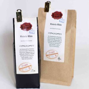 Online Tea Shop Loose Leaf Black Tea - Wisteria White Bags Rose Currant Floral