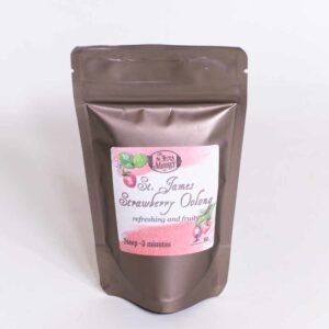 Online Tea Shop Loose Leave Oolongand Pouchong Tea - St. James Strawberry Oolong 1 oz Bag