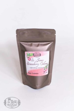 Online Tea Shop Loose Leave Oolongand Pouchong Tea - St. James Strawberry Oolong 1 oz Bag