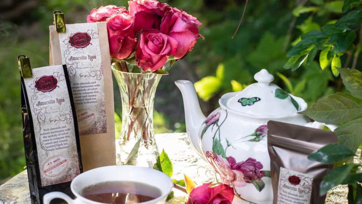 Red Rose Tea - Rose Tea - Rose Flower Tea - Organic Tea - Chinese Tea -  Herbal Tea - Tea - Loose Tea - Loose Leaf Tea - 1oz