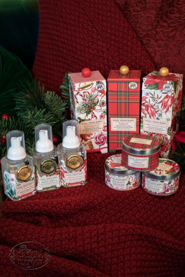 Online Tea Shop Christmas gifts Lotion Candles Soaps winter scents