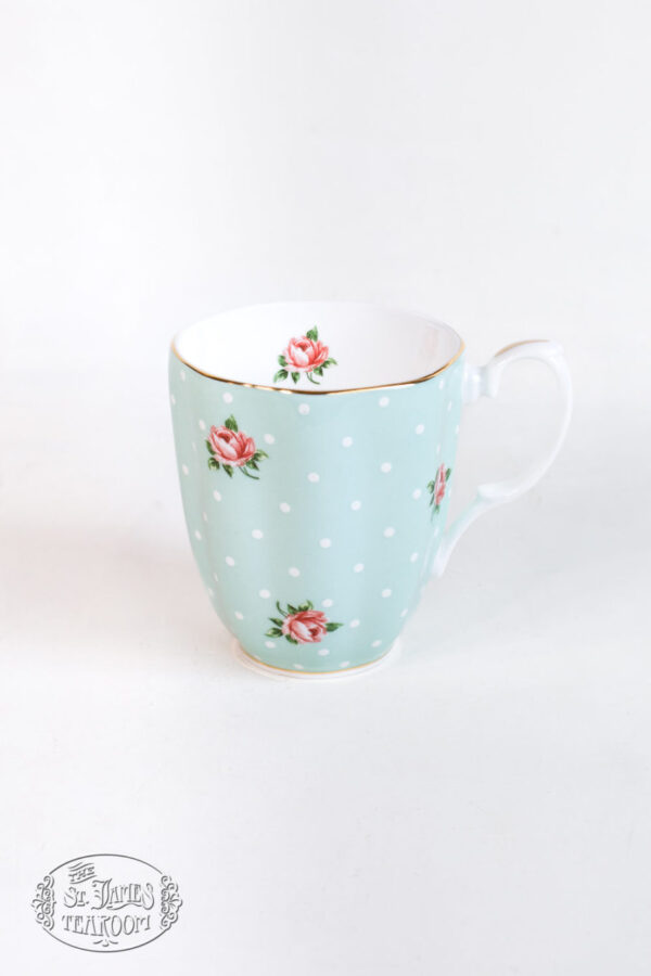 nline Tea Shop Tea Gifts for tea lovers Tea Mug Royal Albert Polka Rose Vintage Mug