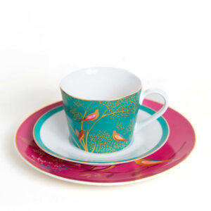 Green Chelsea Tea Cup and Saucer