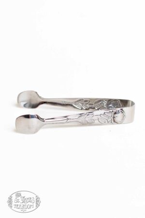 St. James Online Tea Shop - Silver Rose Handle Sugar Tongs for Teatime