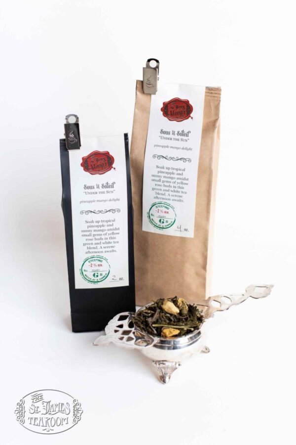 Online tea shop loose leaf tea green Sous le Soleil product