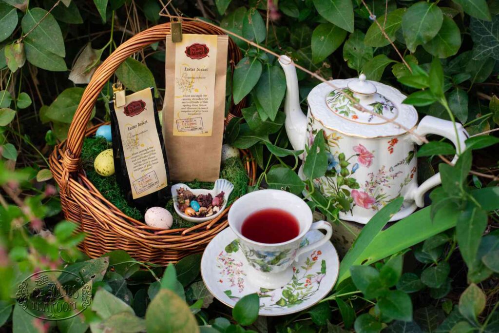 Online Tea Shop - Easter Basket Fruit Jellybean Herbal Tea