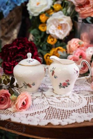 online tea shop gifts for tea lovers china Anna Garden China creamer and sugar