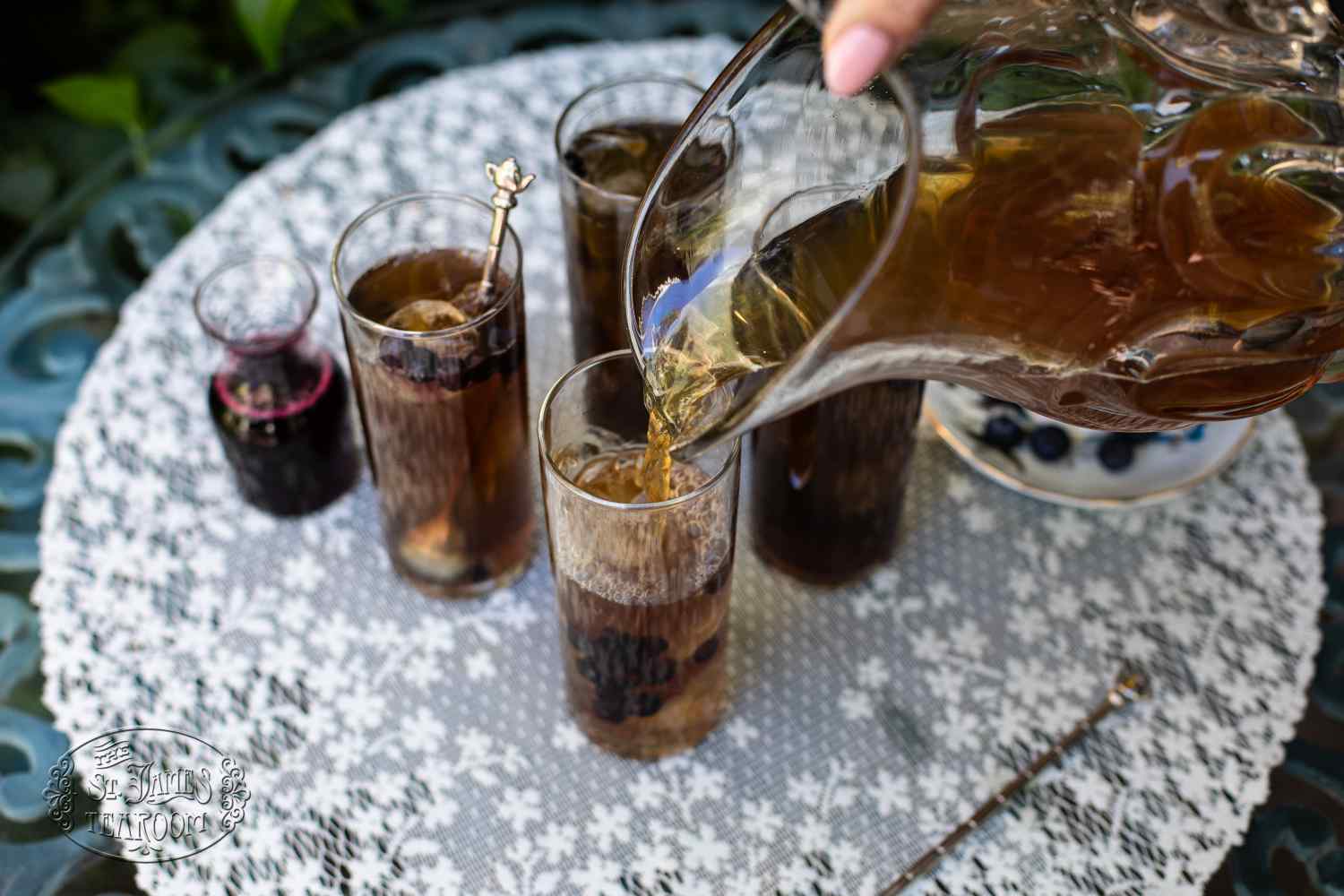 How to Make Iced Tea Blog - Blueberry Festival