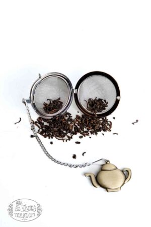 Online Teashop Tea Infusers Strainers and Accessories Tea Ball Teapot Charm with Loose Tea