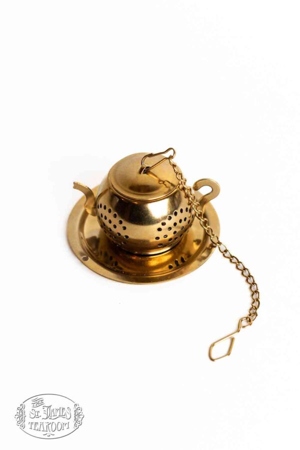 OnlineTeashopTeaInfusersStrainersandAccessoriesGoldTeapotInfuser