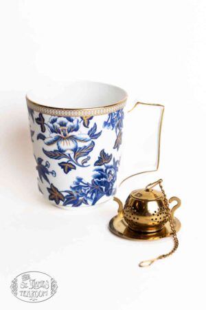 OnlineTeashopTeaInfusersStrainersandAccessoriesGoldTeapotInfuserwithMug